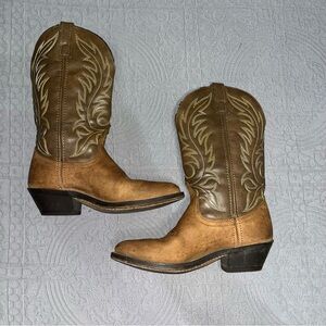 Brown Western Cowboy Boots Laredo 6 women